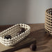 北歐進口家飾 ferm LIVING Ceramic Basket 橢圓置物籃