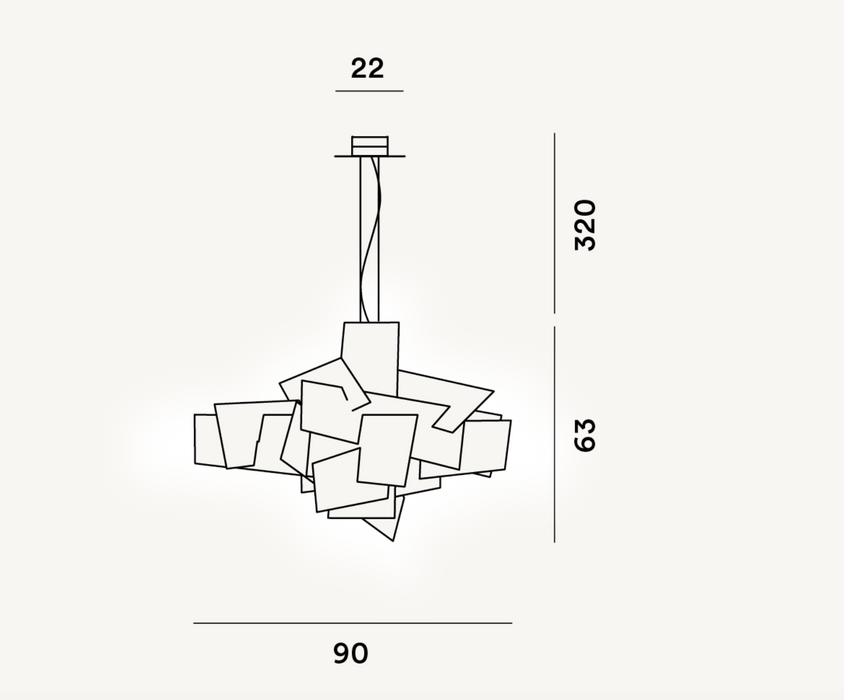 Foscarini Big Bang 吊燈