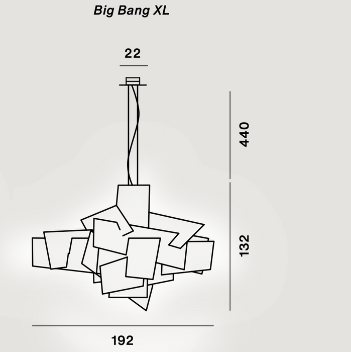 Foscarini Big Bang 吊燈