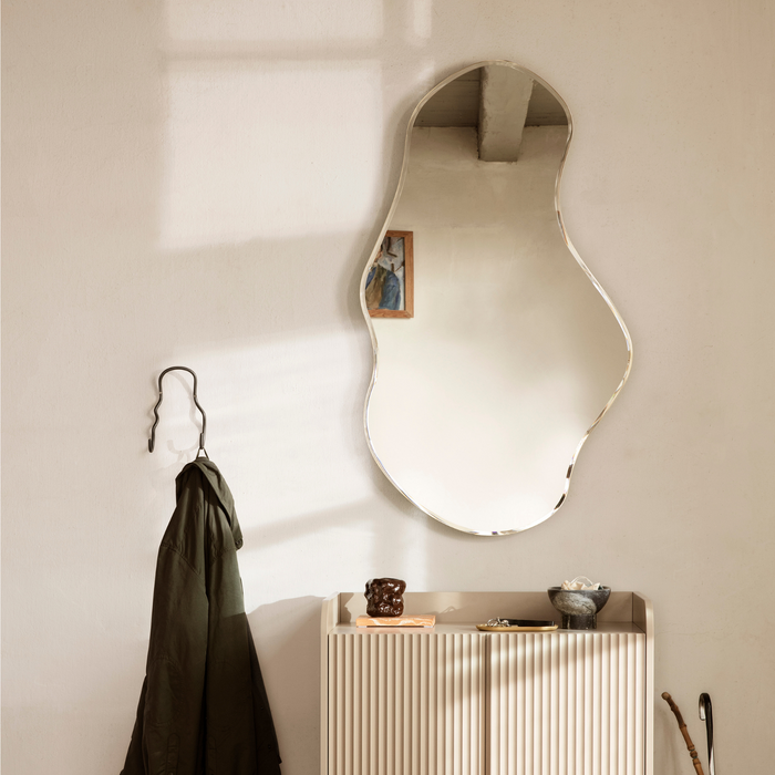 北歐進口家飾 ferm LIVING Pond Mirror Large 壁鏡 (中)