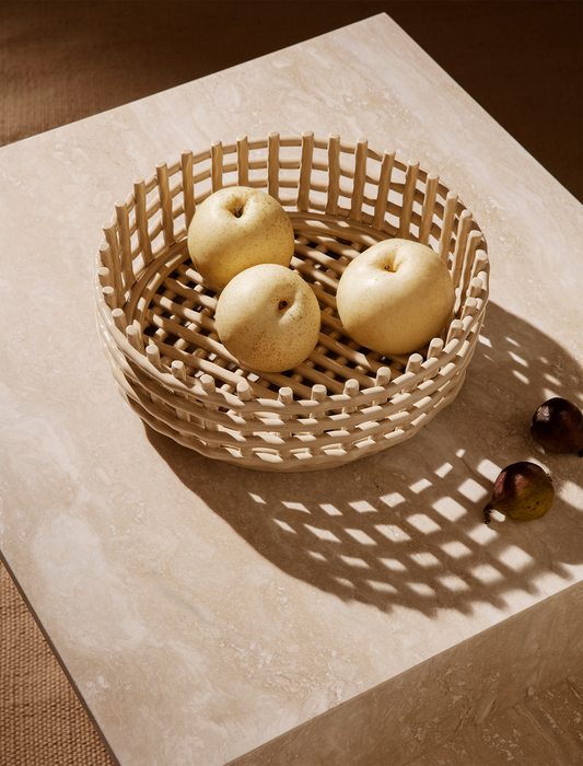 北歐進口家飾 ferm LIVING Ceramic Centrepiece 置物籃