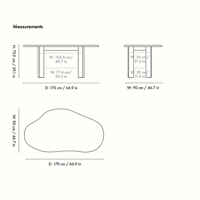 ferm LIVING Tarn 書桌