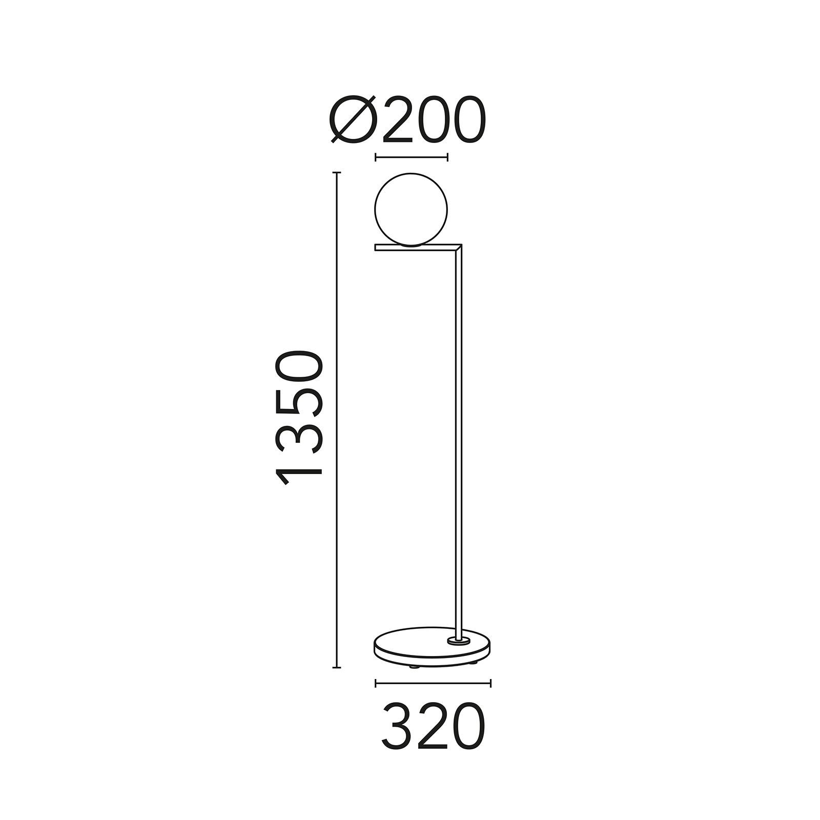 義大利進口立燈 — Flos IC Light 恆星立燈｜義大利燈具名品 Flos 總代理：潤舍・生活家居