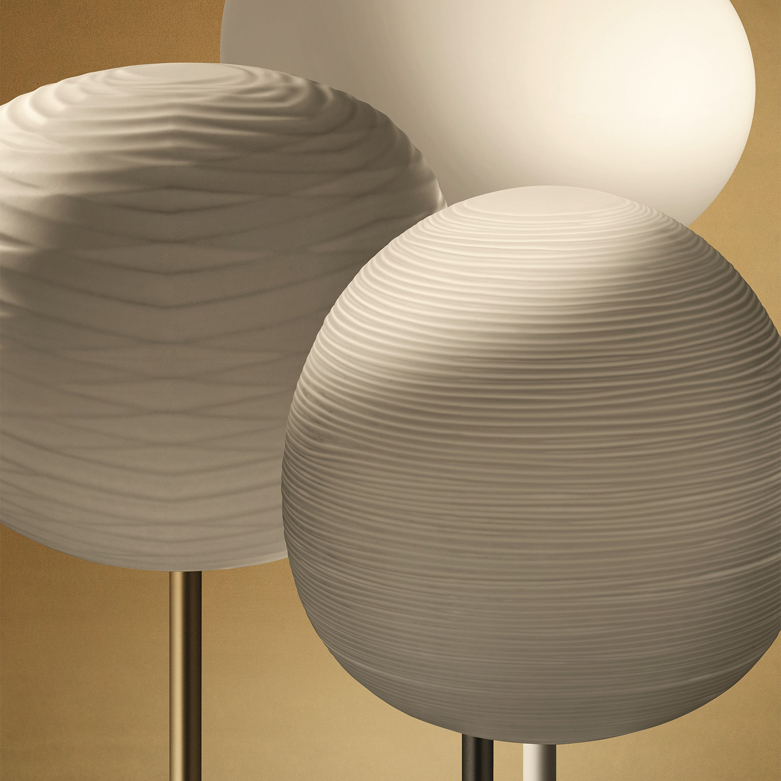 進口燈具｜Foscarini 聲紋美學立燈 Gem Floor Lamp 義大利燈具